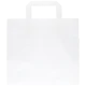 PAPPERSKASSE VIT 11 LITER - 26x17,5x24,5 cm